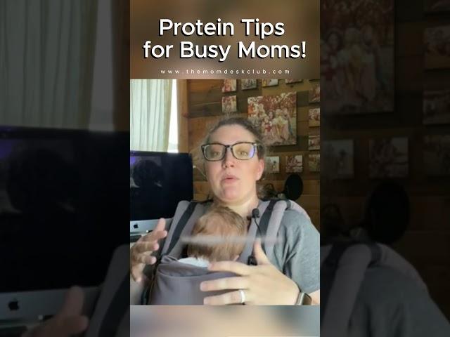 Protein Tips For Busy Moms! #shorts