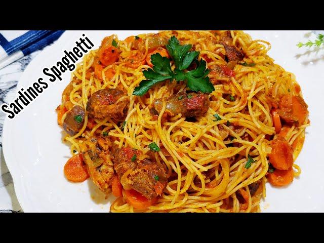 Spaguetti Aux Sardines || Sardine Pasta