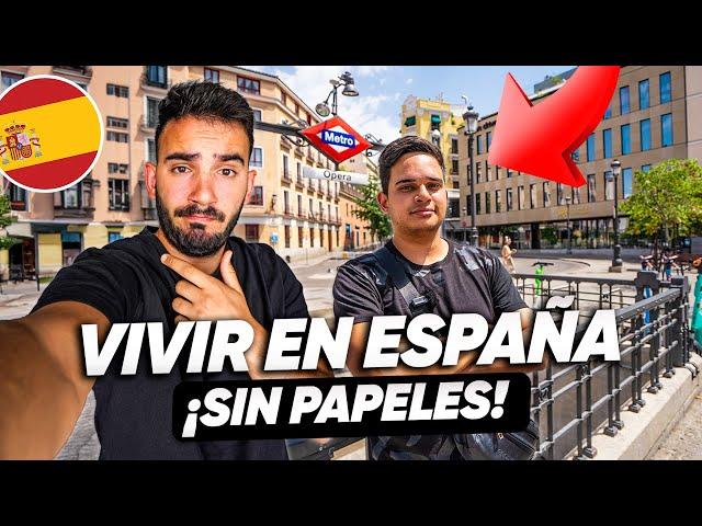 ASÍ es VIVIR en ESPAÑA SIN PAPELES  ¡La DURA REALIDAD de estar ILEGAL!