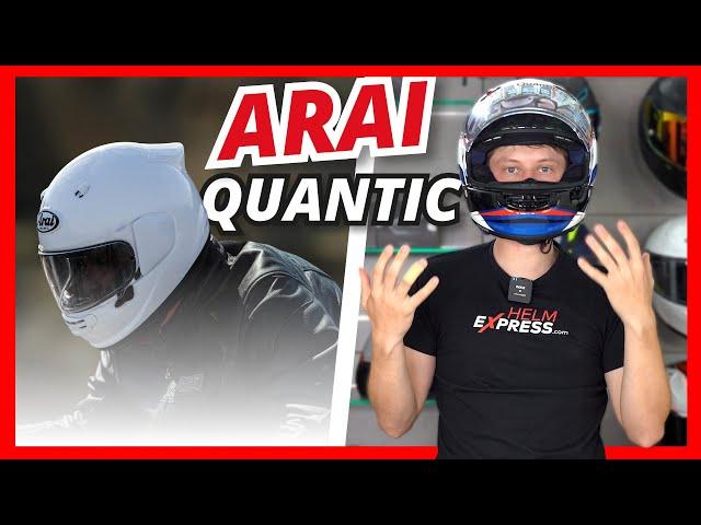 ARAI QUANTIC mit ECE 22.06! Sportlicher Integralhelm mit hohem Tragekomfort | Helmexpress.com