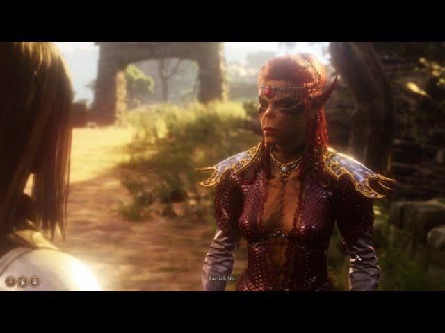 Bae'zel I mean Lae'zel Being Tsundere | Baldur's Gate 3