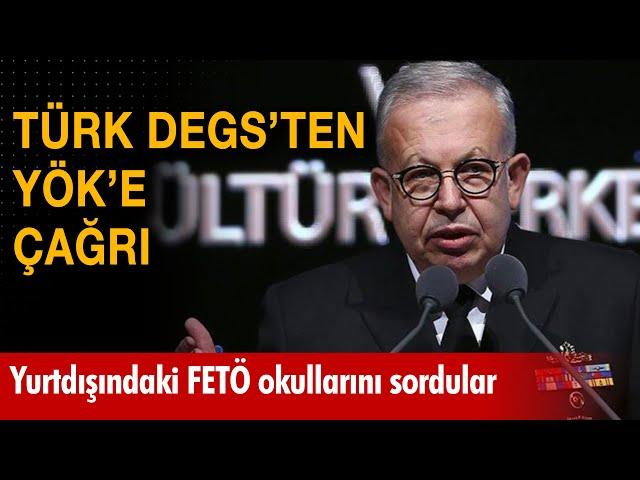 Cihat Yaycı'nın başında olduğu Türk DEGS'ten YÖK'e çağrı! Yurtdışındaki FETÖ okullarını sordular