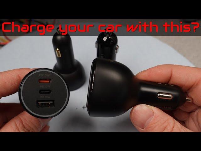 USB car chargers from 5 watts to 165 watts reviewed and tested