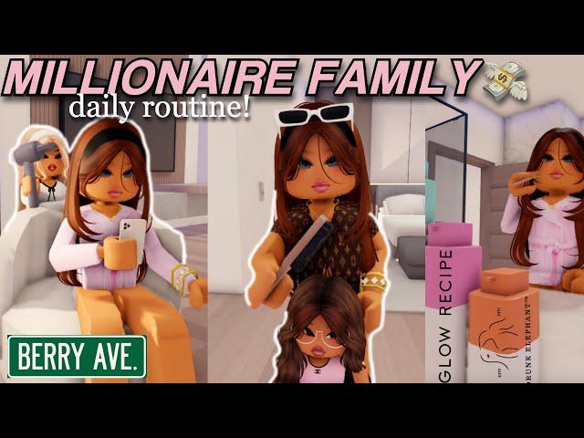 Millionaire Family Daily Routine  | Roblox Berry Avenue Roleplay