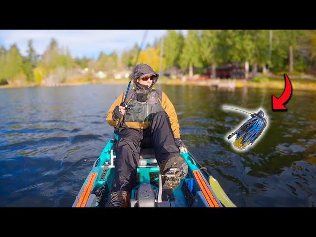 Committing a Day to the Jig: Fall Bass Fishing