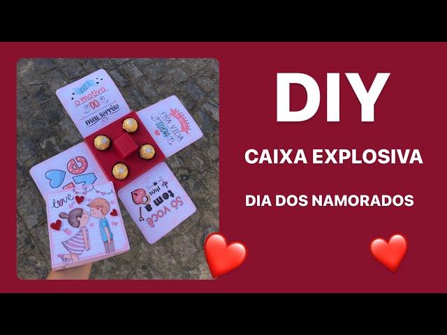 DIY CAIXA EXPLOSIVA | DIA DOS NAMORADOS