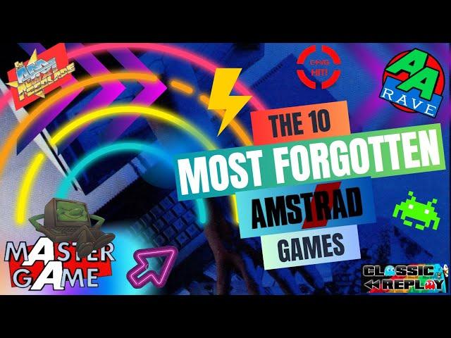 The 10 Most Forgotten Amstrad Games!