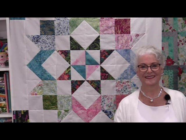 One Charm Pack Beautiful Quilt