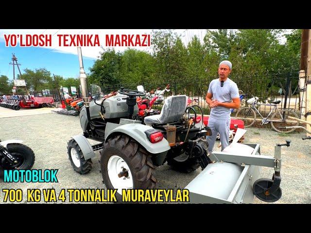 MINI TRAKTOR 4 TONNALIK MURAVEY MOTOBLOK VA SKUTERLAR #ASLBOY