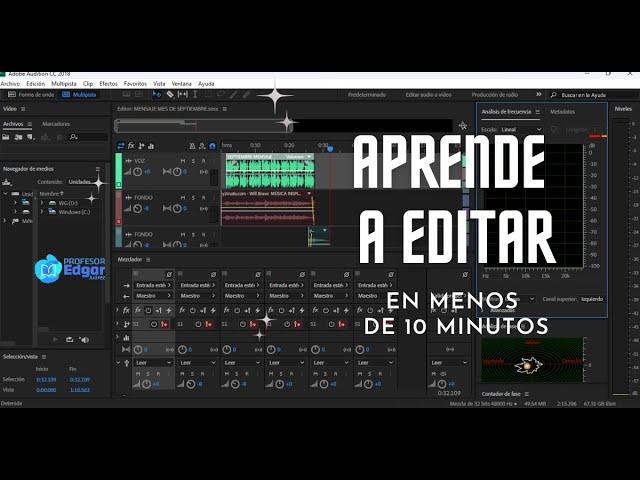 Aprende a editar profesionalmente en menos de 10 minutos. ¡Garantizado!