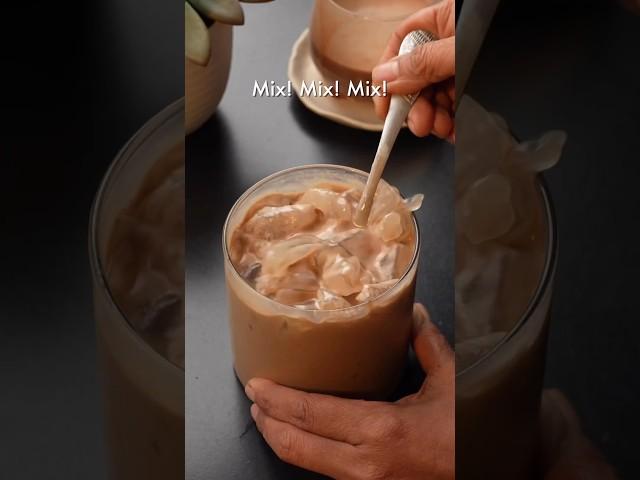 NUTELLA CREAM COFFEE RECIPE [#1minutecooking|#cookingathome|#trendingdish |#easytocook|#shorts]