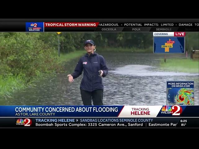 Lake County, Florida residents concerned of St. John's River flooding amid Hurricane Helene