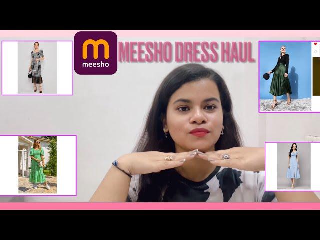 Meesho Dresses haul || Under ₹500 || That curvy girl