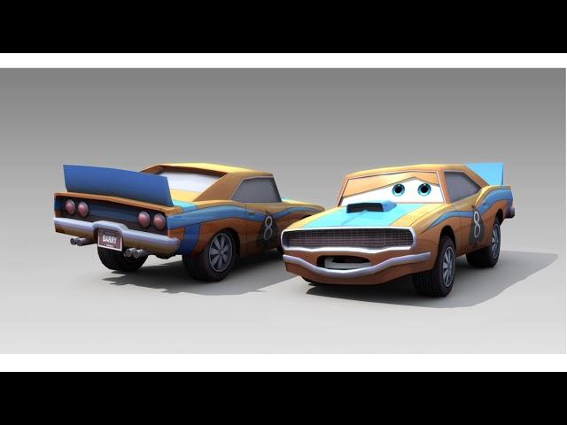 Disney Pixar Cars Video Game Barry Voice Clips