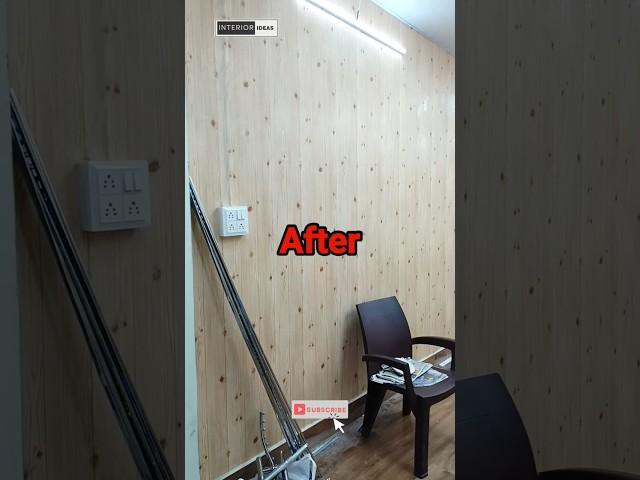 cloth shop interior #wallpaper installation #interiorideas #rohtak