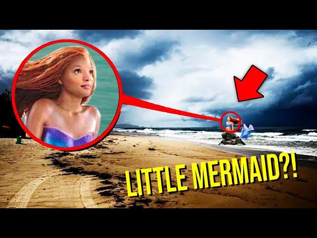 Drone Catches THE LITTLE MERMAID At Haunted Beach!! (SHE CAME AFTER US!!)