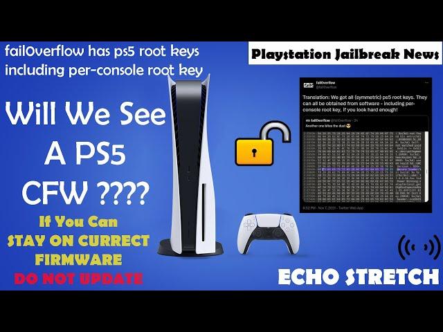 fail0verflow has ps5 root keys including per-console root key