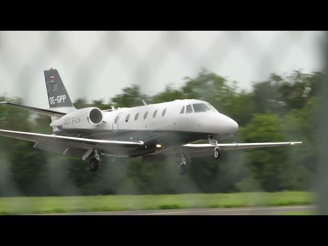 London Biggin Hill Airport- Plane spotting