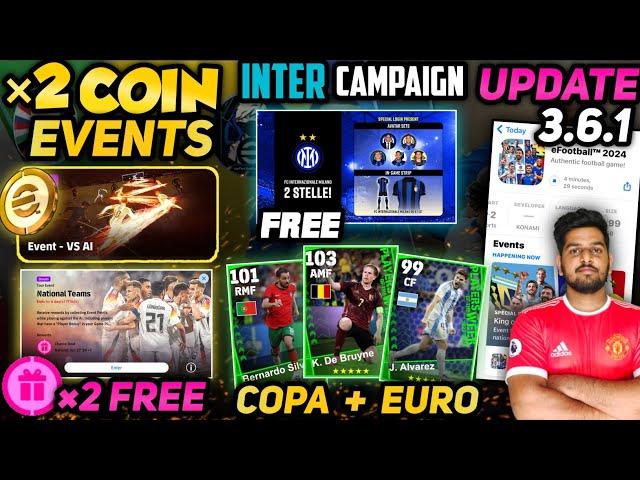 ×2 Coin Event  & 2 Free Spin | New Update | 103 Debruyne In COPA + EURO POTW & New POT Season