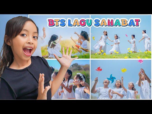 LEIKA TOMPEL AND FRIENDS MV BEHIND THE SCENE REACTION!  FUNNY KIDS REACTION