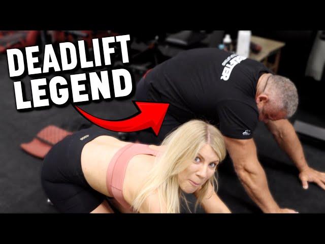 Strongman vs Mortal | Rauno Heinla Coaches Liz to DEADLIFT