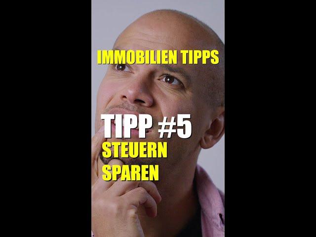 Tipp#5 Steuern sparen mit Immobilien! #immobilien #immobilieninvestition