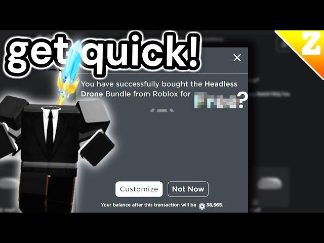 How To GET The NEW CHEAP HEADLESS HEAD Bundle in Roblox! QUICK!