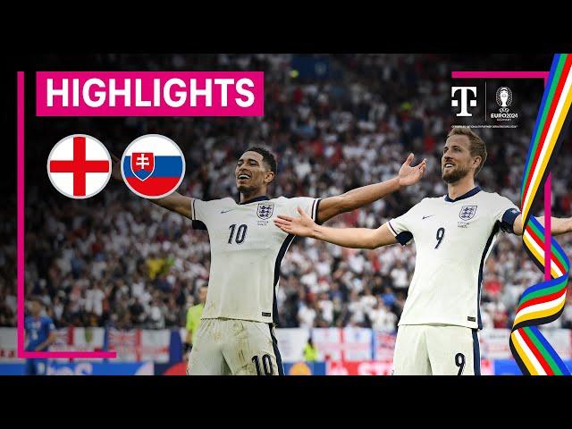 England - Slowakei, Highlights | UEFA EURO 2024, Achtelfinale | MAGENTA TV