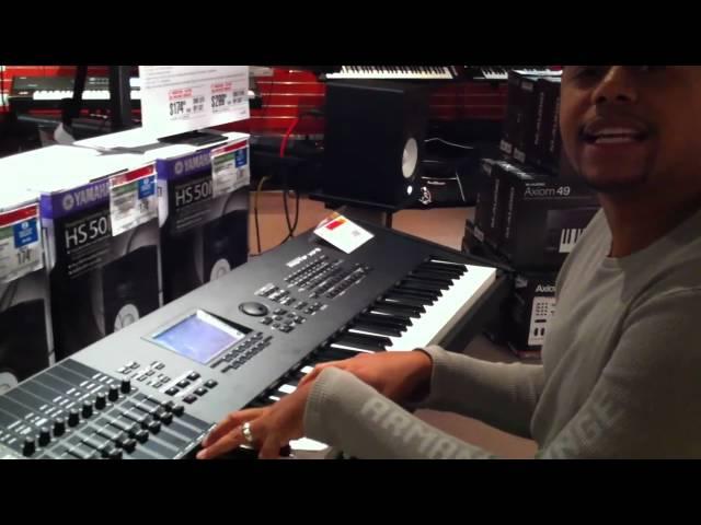 Yamaha Motif XF Reviews Demo :: Initial Impressions of Yamaha XF Part 1 - GospelMusicians.com