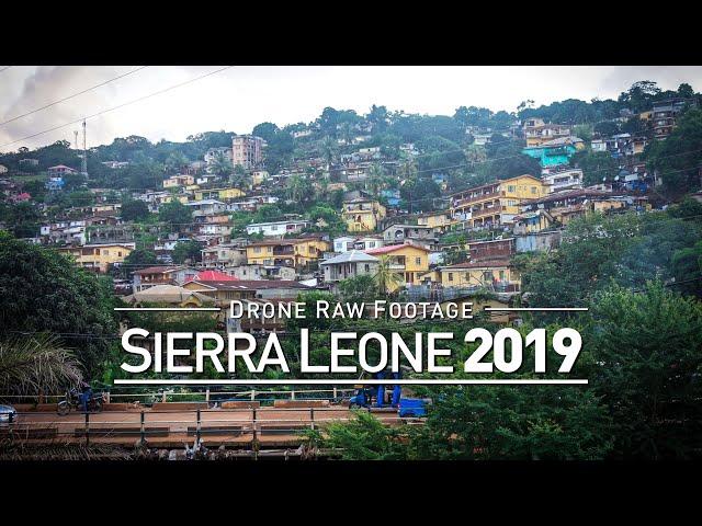 【4K】Drone RAW Footage | SIERRA LEONE 2019 | UltraHD Stock Video