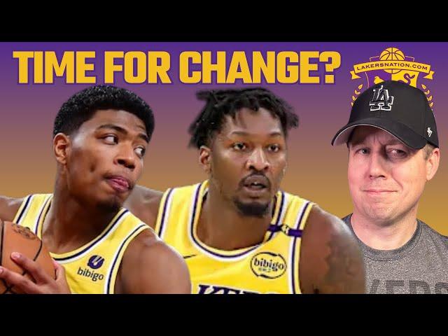 Lakers vs Mavs! Time To Change Starters?