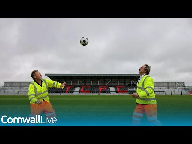 We kicked the first ball at Truro City FC's 'breathtaking' new FA ground