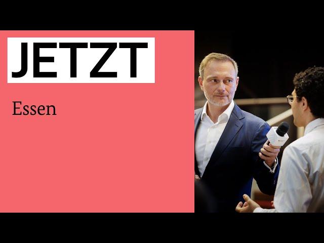 JETZT im Dialog: Christian Lindner zu Gast in Essen