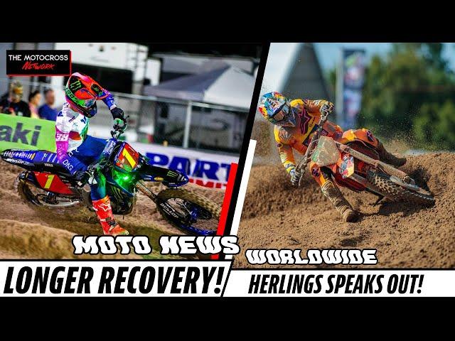 Deegan's recovery LONGER than expected, Herlings SPEAKS OUT & MORE | Moto News Worldwide