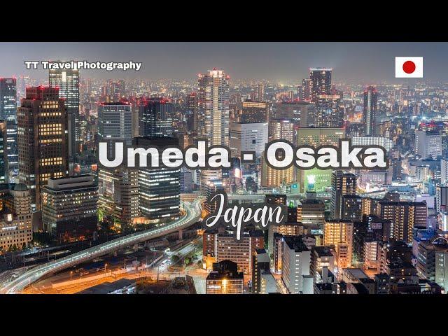 Umeda Osaka night / Discover this vibrant city / Umeda Sky Building Osaka / Osaka Station City