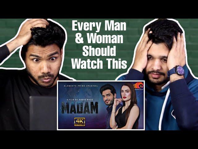 MADAM - Pakistani Short Film | Nadia Hussain | Reaction  @Elements Prime