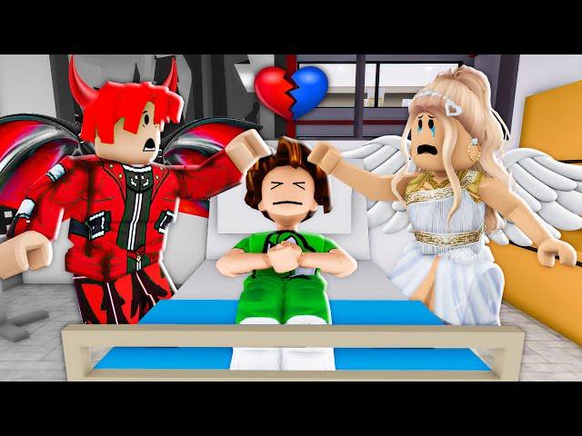 ROBLOX Brookhaven RP - FUNNY MOMENTS: Oh, No!! Poor Peter | Angel vs Devil Challenge
