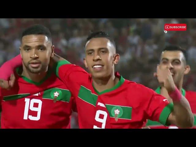 Morocco national team wins 5-0 over Central African Republic Summary of Morocco and Central Africa