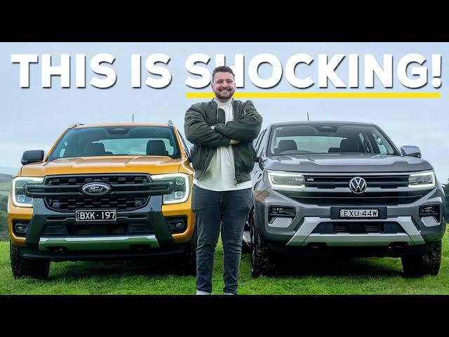 2023 Ford Ranger vs VW Amarok Ute Comparison: Shocking Results!