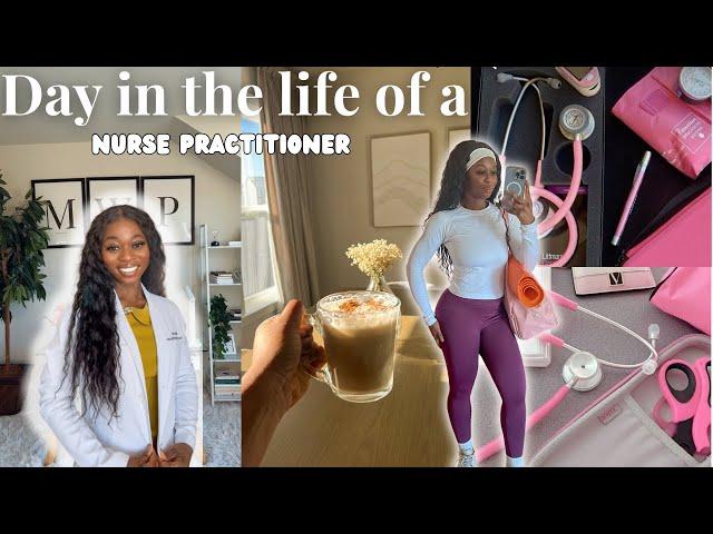 VLOG 125| Day in the life of a Nurse practitioner in the DMV+ Is it really 9 to 5? +Gym  haul + More