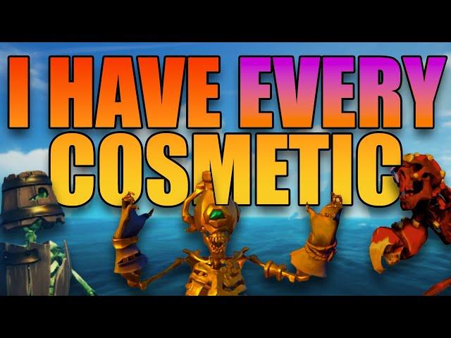 EVERY Skeleton Curse Cosmetic In-Game Showcase - Sea Of Thieves Season 8