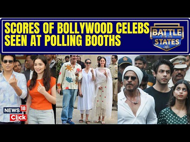 Bollywood Celebrities Vote In Mumbai And Sends A Message To All The Citizens To Vote | N18V