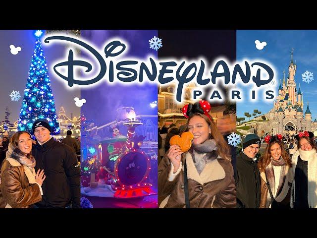 OUR FIRST TIME VISITING DISNEY AT CHRISTMAS! *and it was magical*