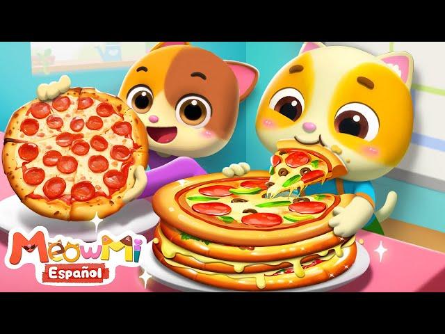 Mi Pizza Especial | Canciones Infantiles | MeowMi Family Show Español