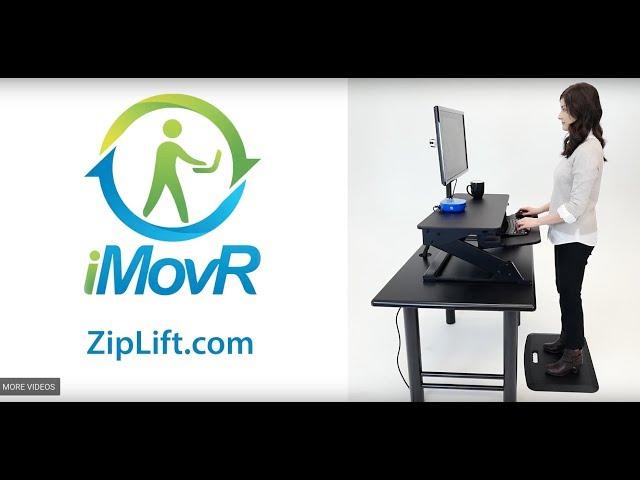 iMovR ZipLift+ 35" Standing Desk Converter