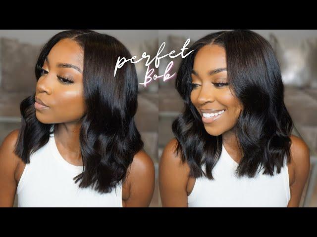 PERFECT SUMMER BOB WIG INSTALL (No Bleach, Plucking, Glueless) | LUVME HAIR