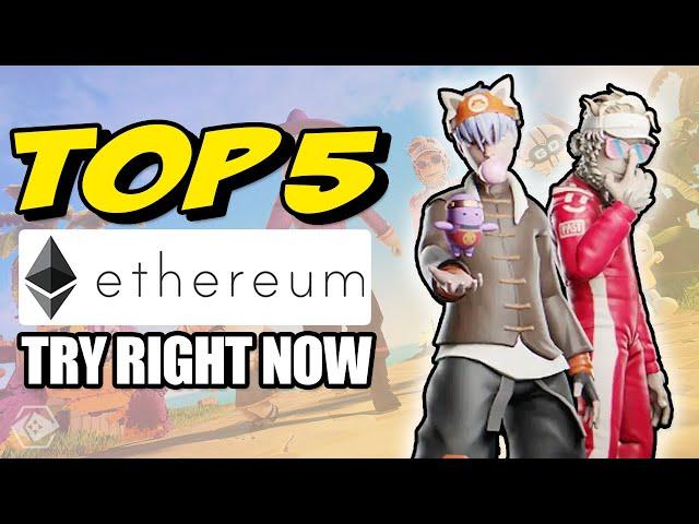 TOP 5 PLAY TO EARN Games on Ethereum You Can Try Right Now!