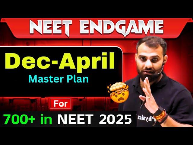 Having Backlogs ⁉️ Master Plan for 700+ in 5 Months  NEET 2025 Endgame  MR Sir #neet2025