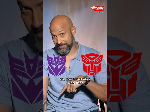 Keegan-Michael Key reveals his favourite Transformer 🫢