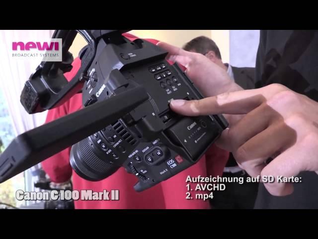 Canon C100 Mark II Vorstellung - Newi "Canon Video Day"